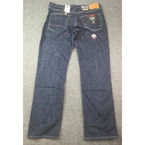 DC Shoes Other - DC Shoes Jeans Mens 36x32 Blue Worker Straight EDYDP03180 Dark Wash Skate Denim